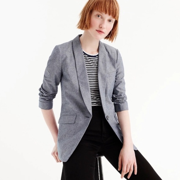 J. Crew Jackets & Blazers - J. Crew unstructured blazer Size 4